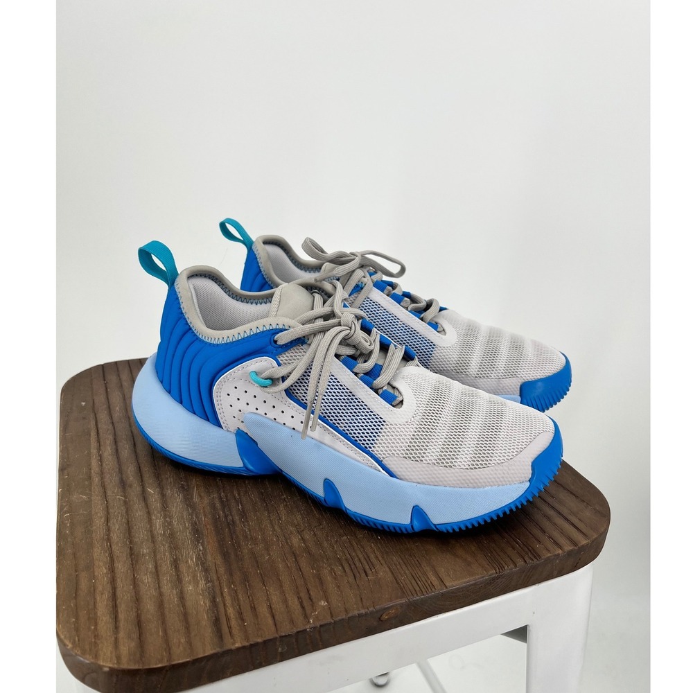 Adidas Trae Unlimited J Kids‎ Basketball Shoes Blue IG0702 Size 5 US
